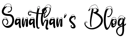 Sanathan's Blog